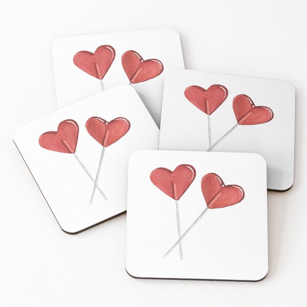 Item preview, Heart Lollipop, Red, Sweet Cookies, Sexy Valentine Day Design, Love Lolly designed and sold by DearSunny.