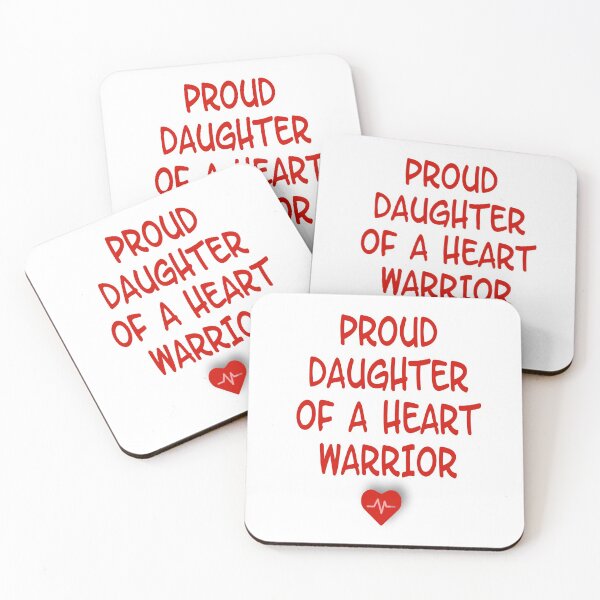 Item preview, Proud Daughter Of A Heart Warrior CHD Heart Warrior Awareness designed and sold by ZANNIX.