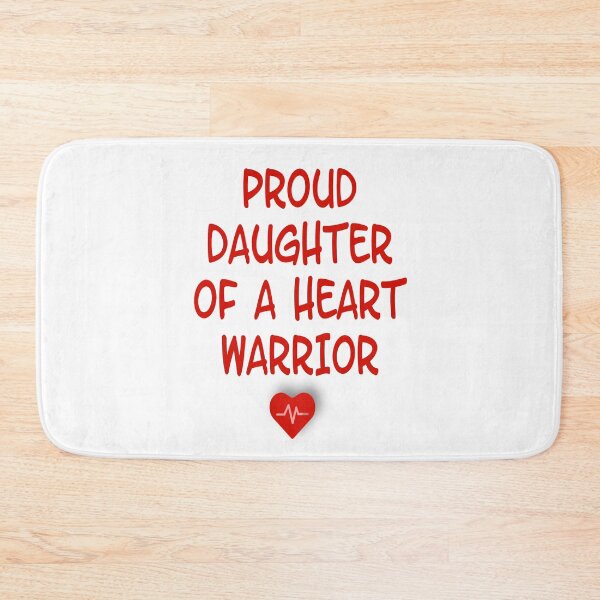 Item preview, Proud Daughter Of A Heart Warrior CHD Heart Warrior Awareness designed and sold by ZANNIX.