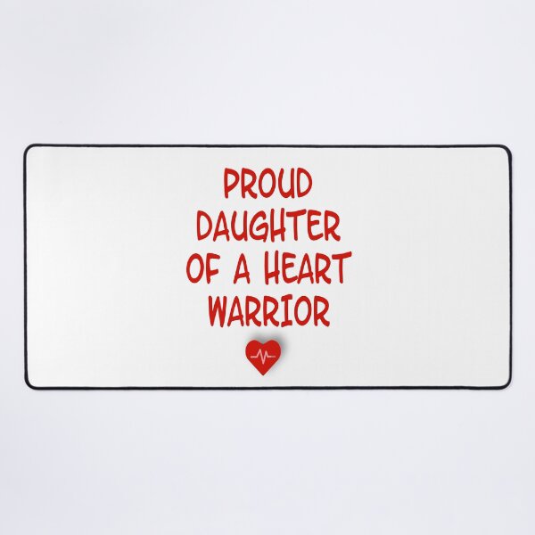 Item preview, Proud Daughter Of A Heart Warrior CHD Heart Warrior Awareness designed and sold by ZANNIX.