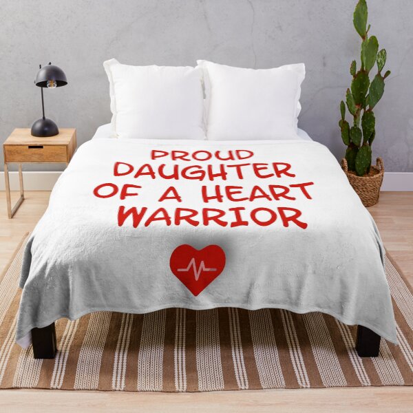 Item preview, Proud Daughter Of A Heart Warrior CHD Heart Warrior Awareness designed and sold by ZANNIX.