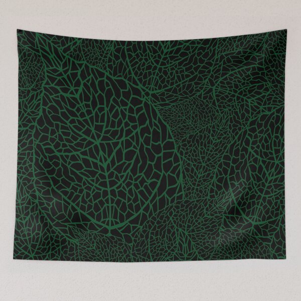 Item preview, Abstract green leaves pattern designed and sold by cutecrazytshirt.