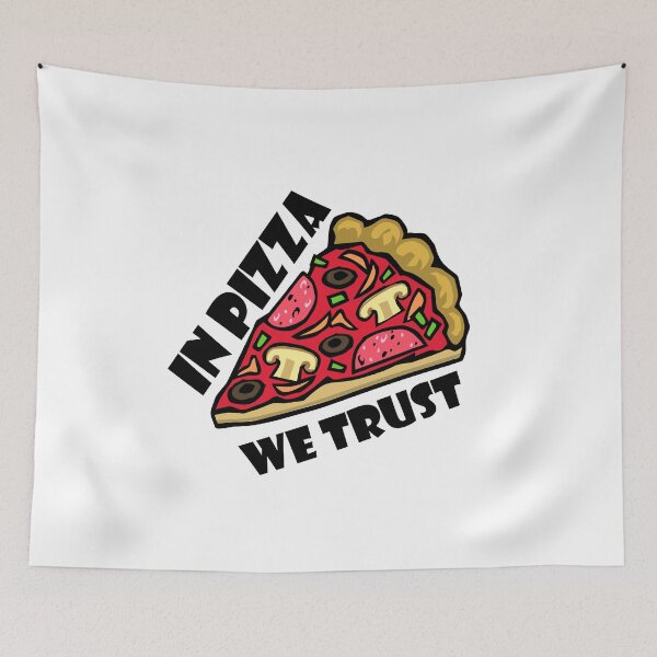 Item preview, In Pizza We Trust designed and sold by Anoirshop ⭐⭐⭐⭐⭐.