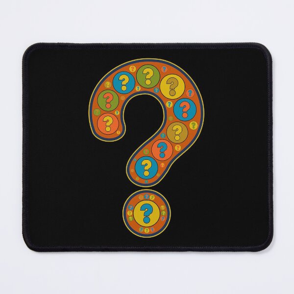 Item preview, Question Mark Orange Artful Image Punctuation designed and sold by artfulnotebook.