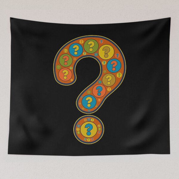 Item preview, Question Mark Orange Artful Image Punctuation designed and sold by artfulnotebook.