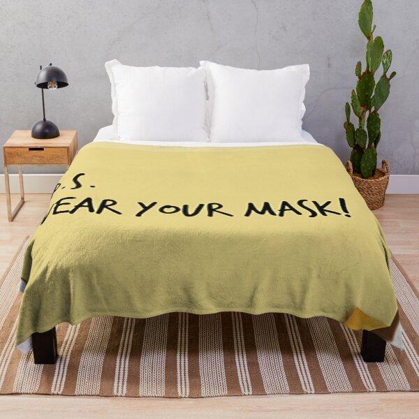 Item preview, Funny Wear Your Mask Note designed and sold by RoyaltyWearTees.