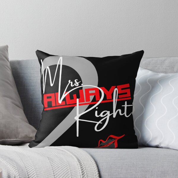 Item preview, Mrs. always right funny valentine 2022 gift for her designed and sold by reka88.