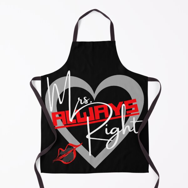 Item preview, Mrs. always right funny valentine 2022 gift for her designed and sold by reka88.