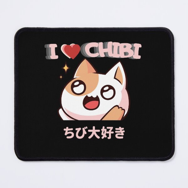 Item preview, I love chibi, chibi calico cat, chibilover, chibi addicted designed and sold by allycat57.