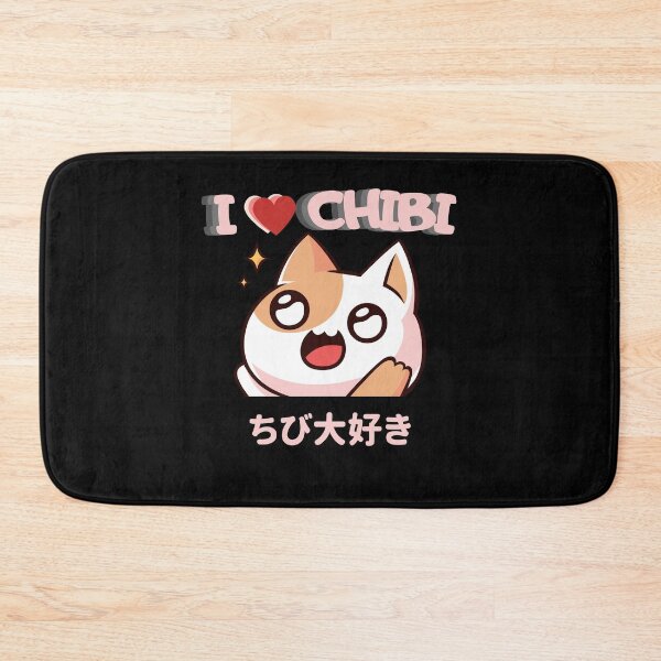 Item preview, I love chibi, chibi calico cat, chibilover, chibi addicted designed and sold by allycat57.