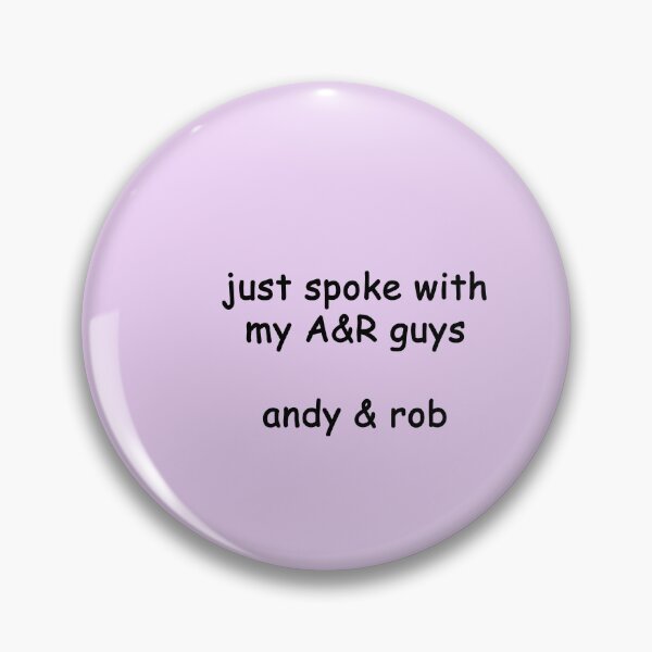 Item preview, Music Business Joke: just spoke with my A&R guys... andy & rob designed and sold by SomeGuyLou.