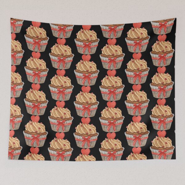 Item preview, Heart Lollipop Muffin, Valentine Day Cupcake designed and sold by DearSunny.