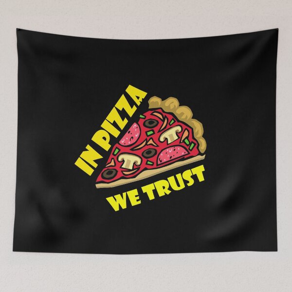 Item preview,  In Pizza We Trust designed and sold by Anoirshop ⭐⭐⭐⭐⭐.