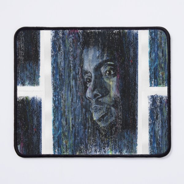 Item preview, Chadwick Boseman - Hand Drawn Oil and Ink Portrait designed and sold by HRHildebrand.