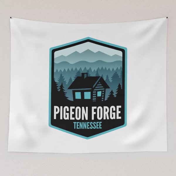 Item preview, Pigeon Forge Tennessee Mountain Town Cabin designed and sold by HalpinDesign.