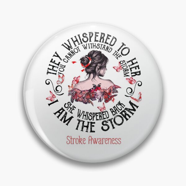 Artikelvorschau, Frauen Stroke Warrior I Am The Storm entworfen und verkauft von Grooffos.