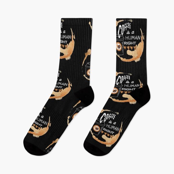 Item preview, Coffee is a Human Right Design designed and sold by Pun Intended.