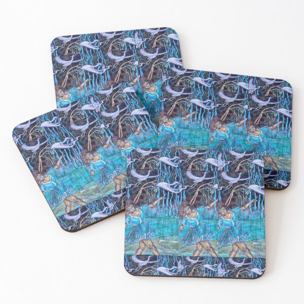 Item preview, A Dance with Herons designed and sold by GreyCatStudios.