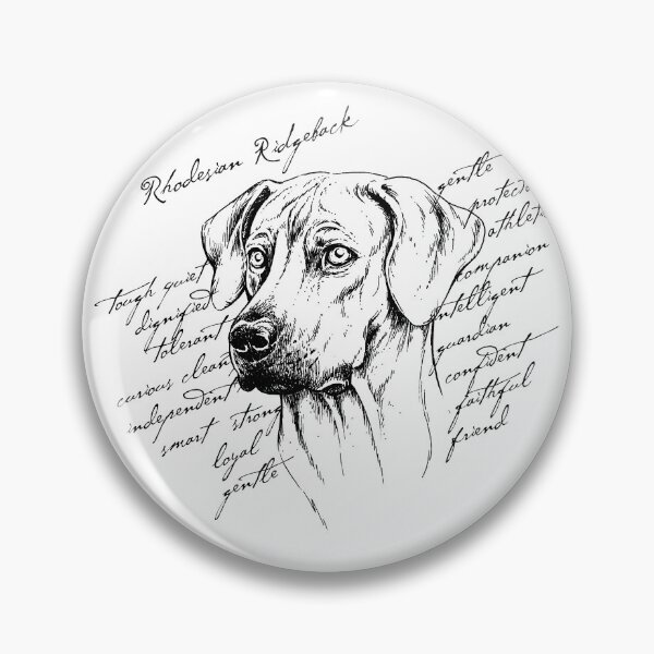 Item preview, Rhodesian Ridgeback designed and sold by Motivburg.