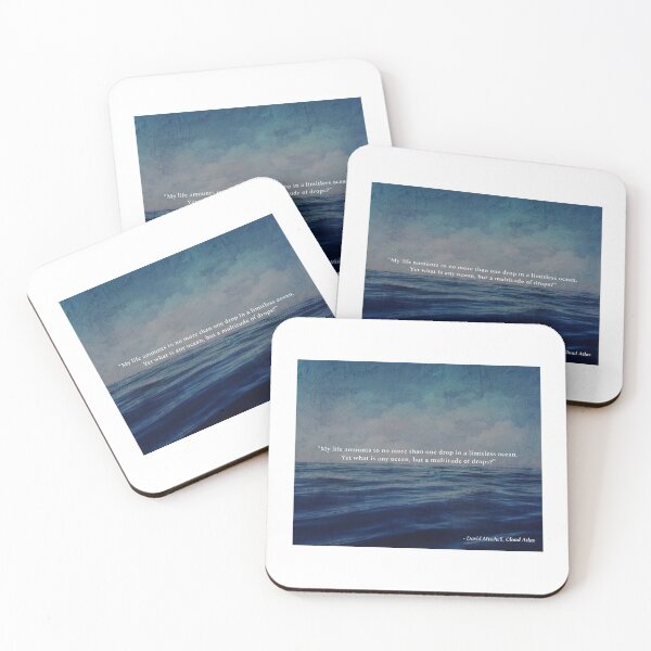 Item preview, Cloud Atlas Quote - multitude of drops designed and sold by AtlasOfStories.