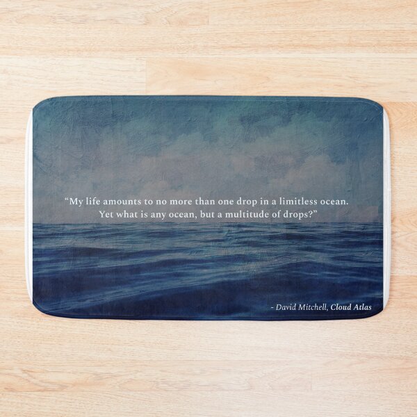 Item preview, Cloud Atlas Quote - multitude of drops designed and sold by AtlasOfStories.