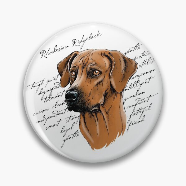 Item preview, Rhodesian Ridgeback designed and sold by Motivburg.