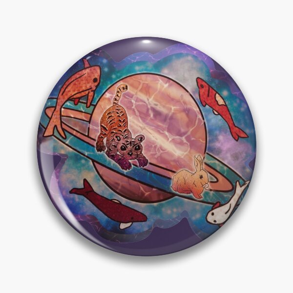 Item preview, Tiger on the Hunt in Space designed and sold by Kokosorrel.