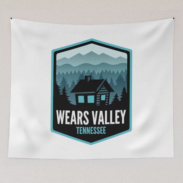 Item preview, Wears Valley Tennessee Mountain Town Cabin designed and sold by HalpinDesign.