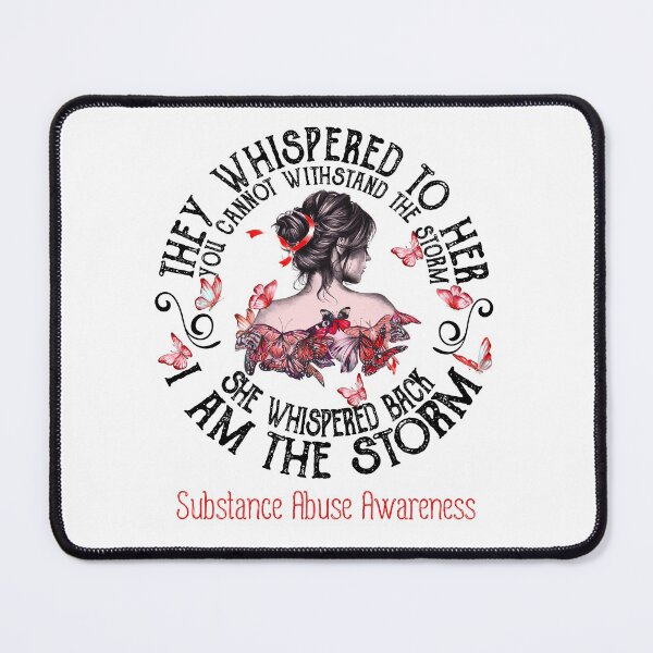 Item preview, Women Substance Abuse Warrior I Am The Storm designed and sold by Grooffos.