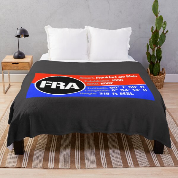 Item preview, FRA Frankfurt Airport Germany - Block Design designed and sold by FouDeeziner.