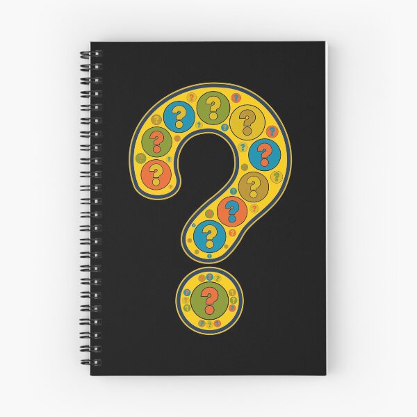 Item preview, Question Mark Yellow Artful Image Punctuation designed and sold by artfulnotebook.