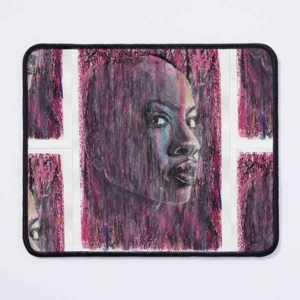 Item preview, Danai Gurira - Hand Drawn Oil and Ink Portrait designed and sold by HRHildebrand.