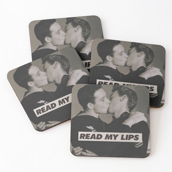 Item preview, Read My Lips - Gay Men Kissing designed and sold by g0r0mi.
