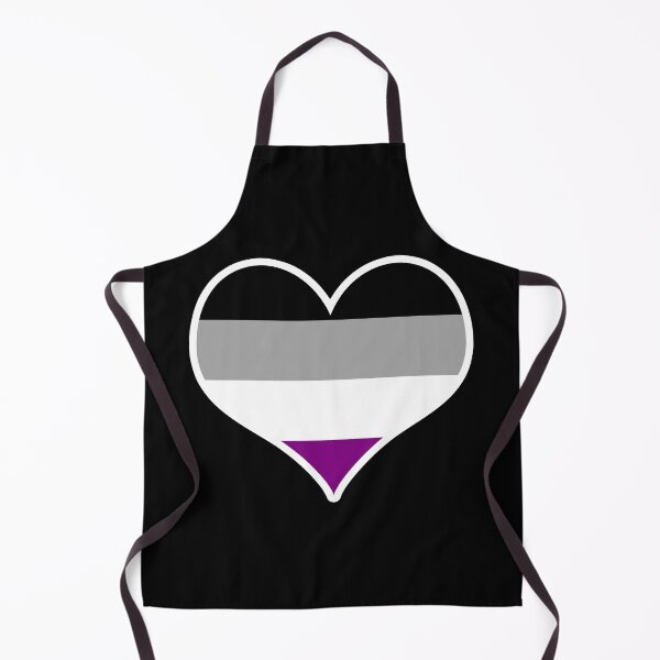 Item preview, Asexual Pride Flag Heart designed and sold by PKHalford.