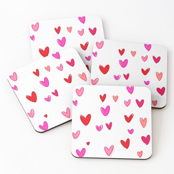 Item preview, Valentine heart doodles designed and sold by veannaroseart.