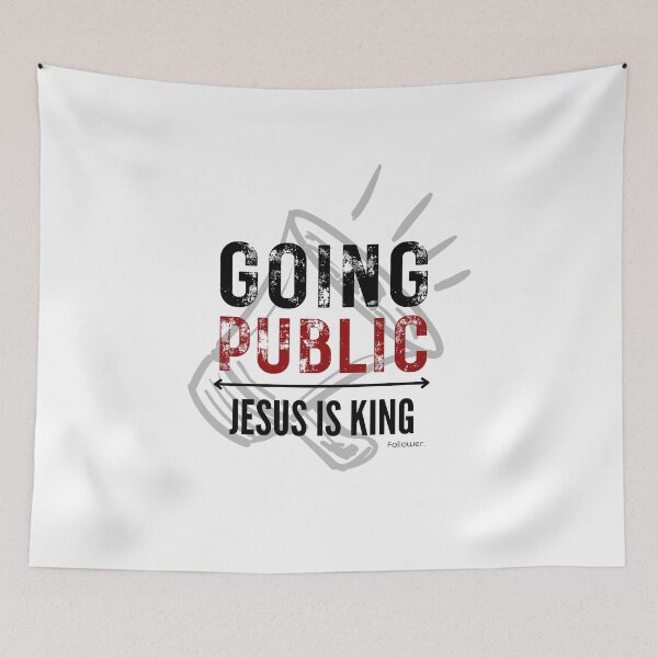 Item preview, Haciendo público: Jesús es el rey 2 (Light) designed and sold by BravenWild.