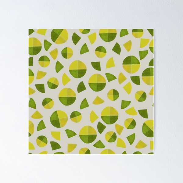 Item preview, Citrus Sun Pattern designed and sold by Old Urban Farmhouse Design Studio.