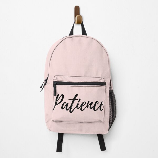 Item preview, Patience - Pink Background Positive Affirmation designed and sold by ActionFocus.