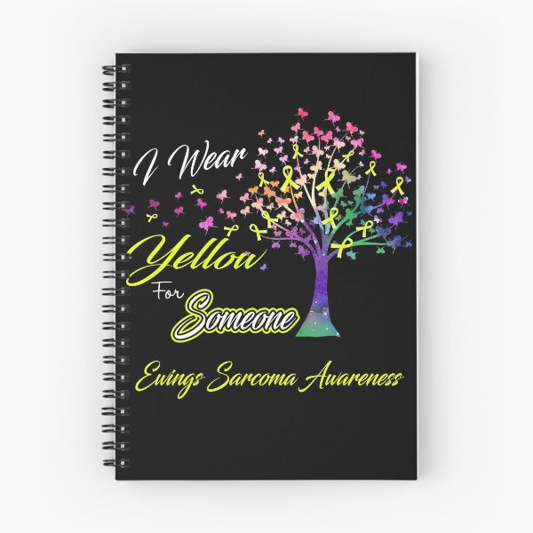 Item preview, Ribbon Tree I Wear Yellow For Someone Ewings Sarcoma Awareness designed and sold by Tadmab.