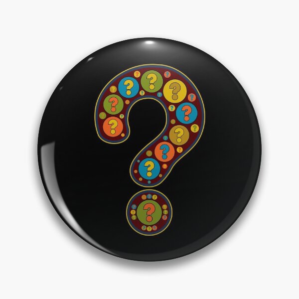 Item preview, Question Mark Dark Red Artful Image Punctuation designed and sold by artfulnotebook.