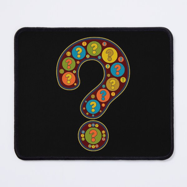 Item preview, Question Mark Dark Red Artful Image Punctuation designed and sold by artfulnotebook.