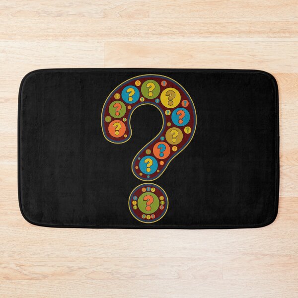 Item preview, Question Mark Dark Red Artful Image Punctuation designed and sold by artfulnotebook.