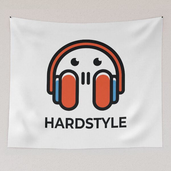 Item preview, Hardstyle Harder Styles Rave Party Event Festival designed and sold by Tig3rE.