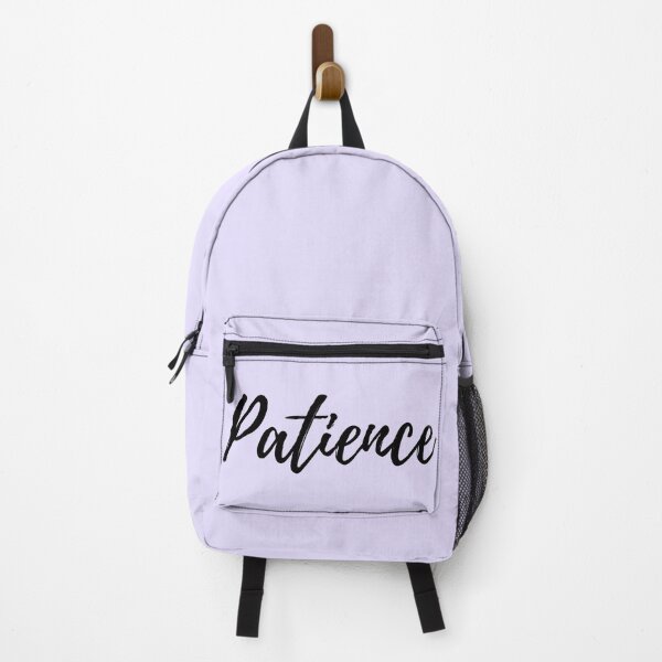 Item preview, Patience - Purple Background Positive Affirmation designed and sold by ActionFocus.
