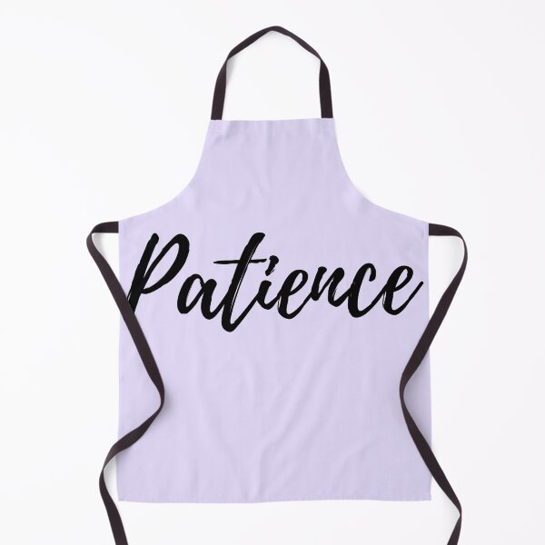 Item preview, Patience - Purple Background Positive Affirmation designed and sold by ActionFocus.