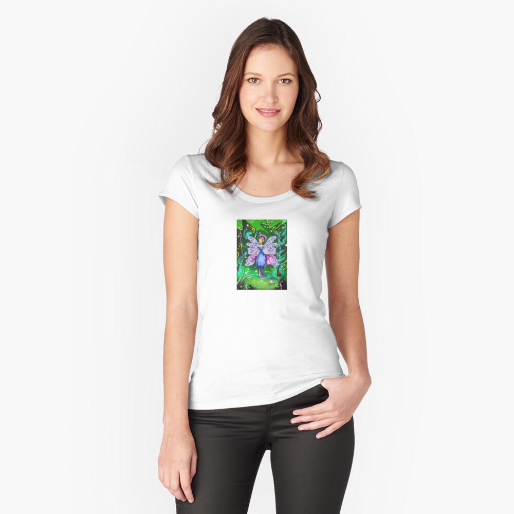 Item preview, Fitted Scoop T-Shirt designed and sold by TeelieTurner.