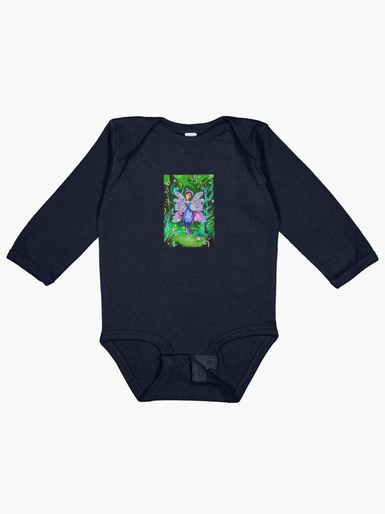 Thumbnail 1 of 2, Baby One-Piece, Esme The Enchanted Forest Fairy™ designed and sold by TeelieTurner.