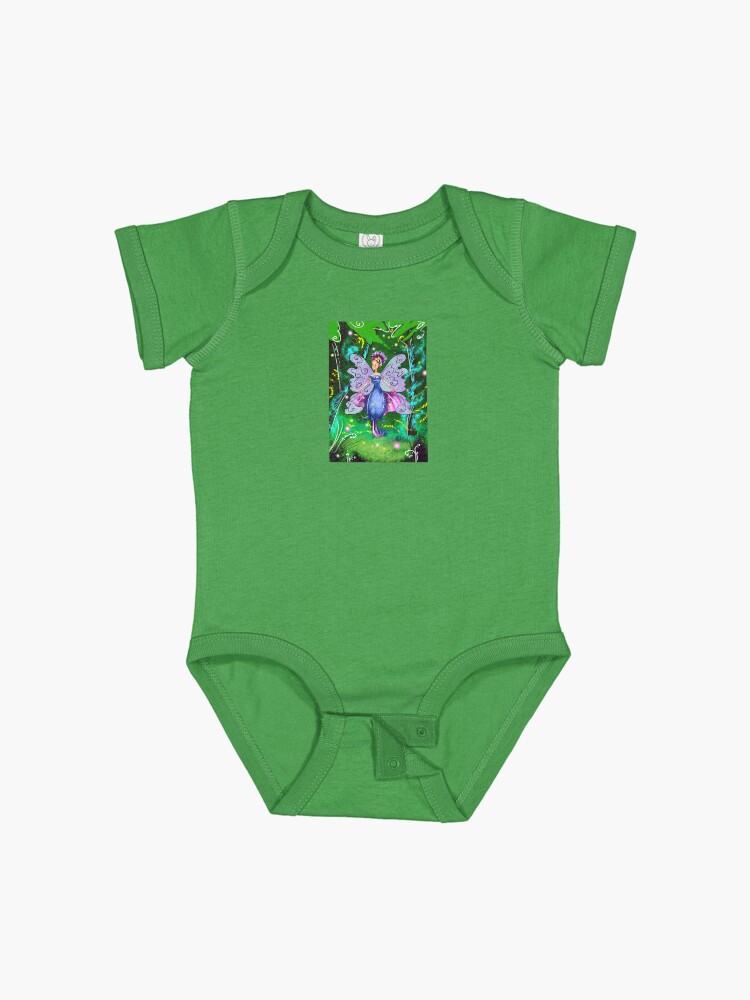 Thumbnail 1 of 2, Baby One-Piece, Esme The Enchanted Forest Fairy™ designed and sold by TeelieTurner.