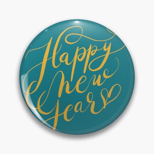 Item preview, Happy New Year lettering greeting designed and sold by keillustree.