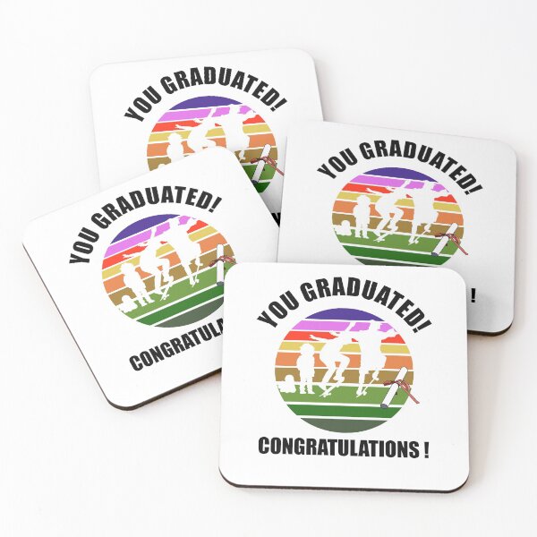 Item preview, You graduated! Congratulations! Kindergarten thru College designed and sold by TJHstudio.
